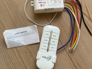 4 kanal’s digital Remote switch