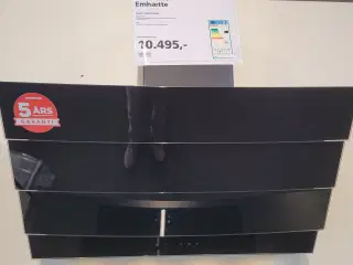 Emhætte 80cm hvid Silverline 