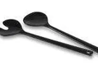11 stk. Salatsæt melamin L280 mm sort Rosti
