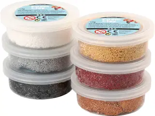 Foam Clay®, metallic, brun harmoni, 6x14g/ 1 pk.