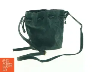 Grøn lædertaske fra Lanweier (str. 21 x 20 cm)