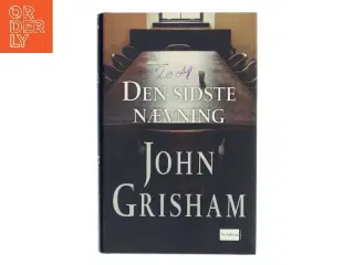 Den sidste nævning af John Grisham (Bog)
