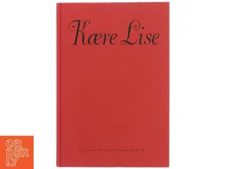 Rød bog 'Kære Lise'