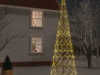 Kegleformet juletræ 230x800 cm 3000 LED'er varmt hvidt lys