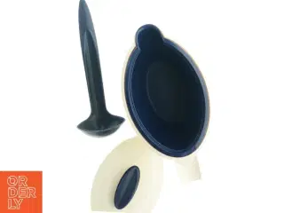 Sovsekande med låg og øse fra Tupperware (str. 22 x 12 cm)