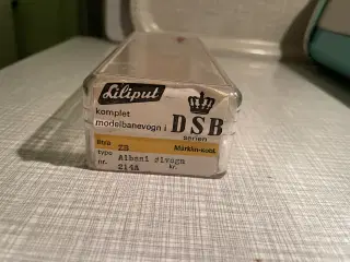 Liliput, æske til DSB Albani ølvogn