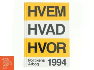 Hvem, hvad, hvor, 94 (Bog)