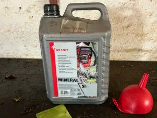 Motorsav plus kædeolie