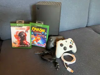 Xbox Series X m. 1 TB harddisk