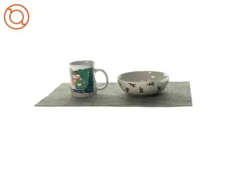Julekop og juleskål fra Søstrene Grene (str. 5 x 15 og 11 x 9cm)