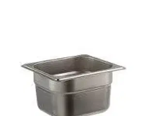 12 stk. Kantine EHG-stål 1/6 GN D100 mm 1,6 ltr