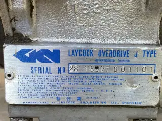 Laycock J type overdrive
