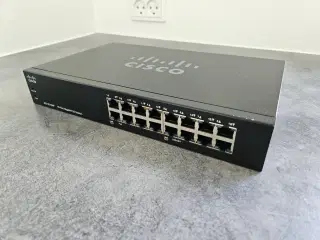 Cisco 16-Port Gigabit PoE Switch (SG110-16HP)