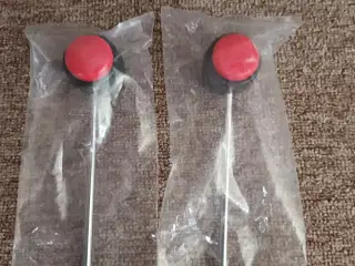 2 stk Tama DS30BKRD Dual Sided Beater