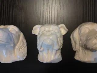 Afstøbning af hundehoved