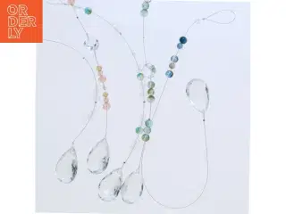 Solfangere Krystalprismer (str. 43,5&24,5&28&23&25,5 cm)