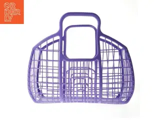 Retro Jelly Strandtaske kurv (str. 34x40 cm)