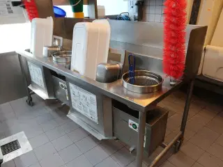 Dobbelt paneringsstation AYRKING Breader/Blender/Sifter