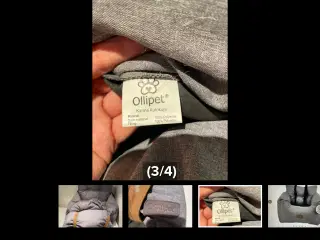 Hunde sæde til bil str small 