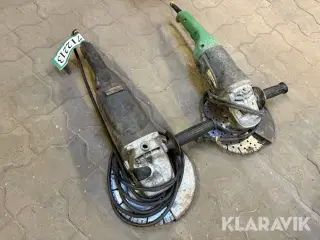 Vinkelslibere - 2 styks