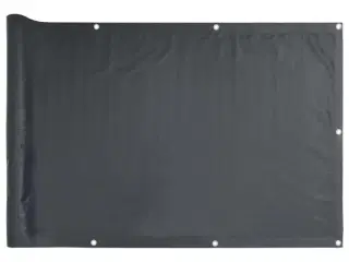 Balkonafskærmning HDPE 90x600 cm antracitgrå