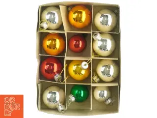 Vintage julekugler (str. 4-5 cm)