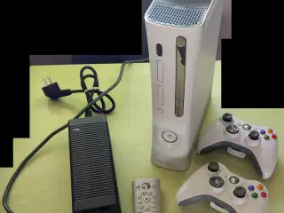 Xbox 360 inkl. tilbehør