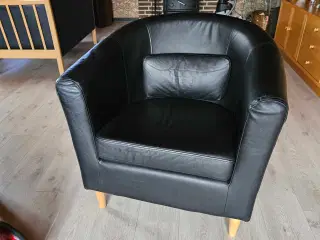 2 Læderstole til salg.