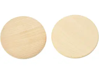 Træknap, diam. 50 mm, tykkelse 10 mm, 5stk./ 1 pk.