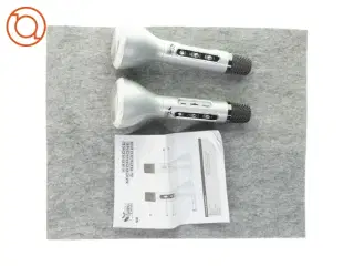 2 Karaoke mikrofoner (str. 22 x 8cm)