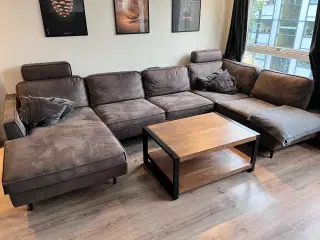 Hjørnesofa med chaiselong
