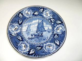 Delfts platter 3 forskellige, Nedsat