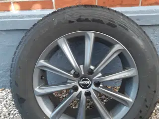 Hankook vinterdæk på alu NEGA fælge  165 / 17 R 17