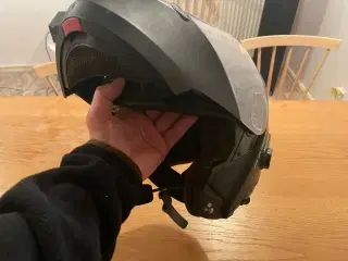 MC  hjelm med Bluetooth
