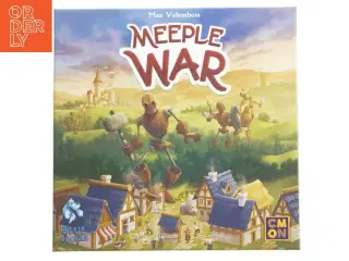 Meeple War brætspil fra Blue Cocker (str. 25x25 cm)