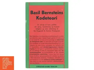 Basil Bernsteins Kodeteori af Jan Enggaard (Bog)