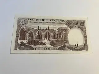 1 Pound Cyprus 1988