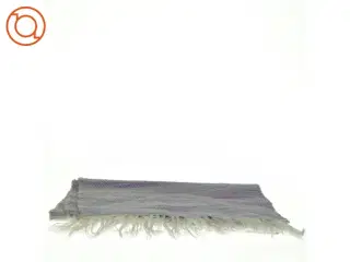 Vævet bomuldsløber med frynser kludetæppe (str. 92 x 40 cm)