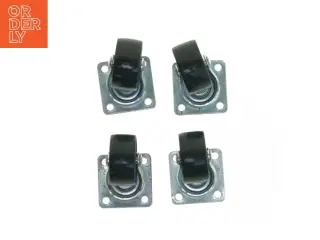 Sæt med hjul fra Home-it (str. 4 cm. x 4. cm. 4 styk)