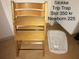 Stokke Trip Trap stol og Newborn