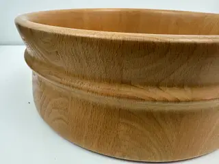 Stor retro træ skål (Woodline Denmark)