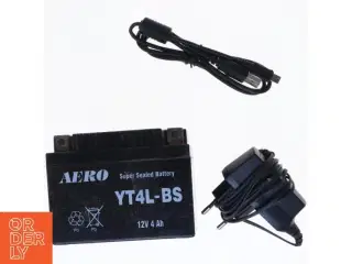 Aero batteri og oplader fra Aero