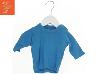 Blå langærmet bodystocking fra Mads & Mette (str. 50)