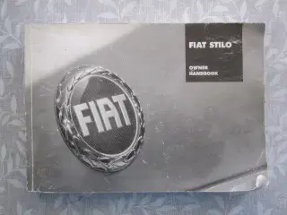 Fiat Stilo Instruktionsbog