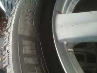 ford alu fælge med michelin vinter dæk