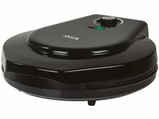 JOCCA elektrisk pizzabagemaskine - kompakt pizzaovn, sort