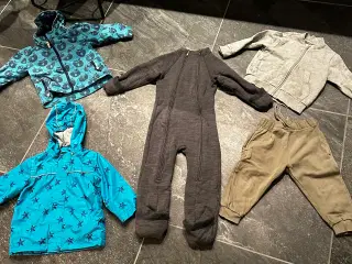 Wool baby suit, fleecedragt.