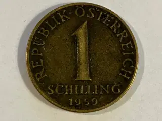 1 Schilling Østrig 1959