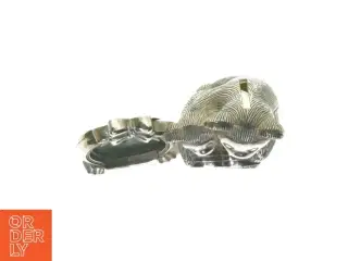 Sparegris, metal bamse (str. 11 x 6 x 8 cm)
