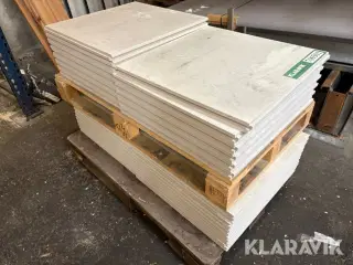 Gips undergulv 33 styk - 60x60cm